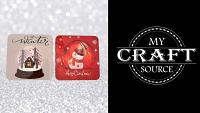 Video Thumbnail for Holiday Sublimation Coasters