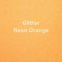 1 Yard of 20" Siser GLITTER - Neon Orange